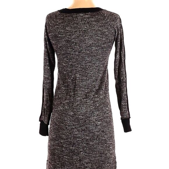 Max Studio Marled Gray Color Block Crewneck Sweater Dress Size XS - Picture 3 of 7